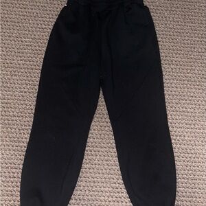 Black Ankle Cropped Pants
